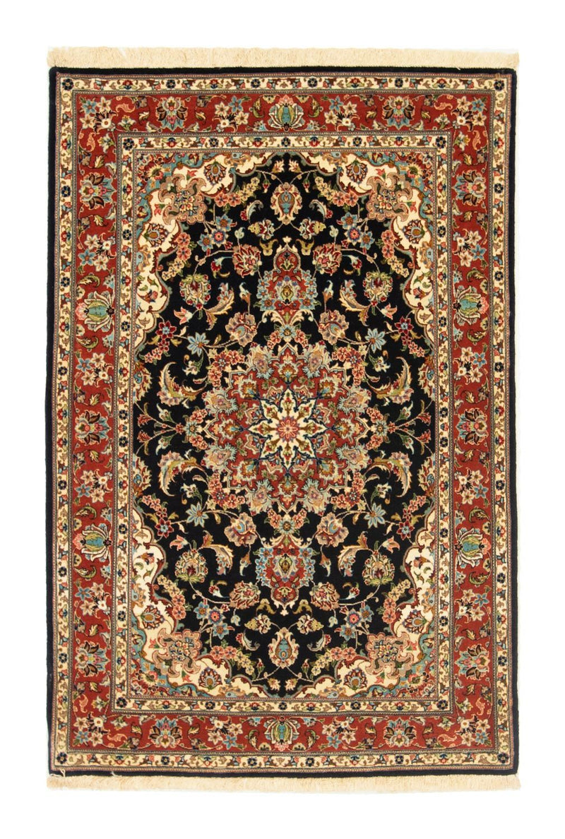 Tappeto Persero - Ghom - 152 x 103 cm - nero