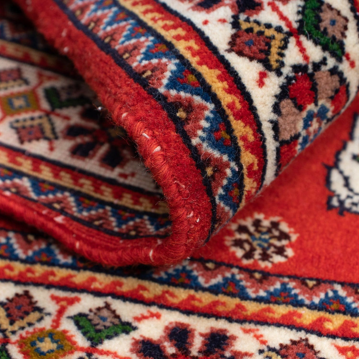 Tappeto Gabbeh - Kashkuli Persero - 88 x 61 cm - rosso