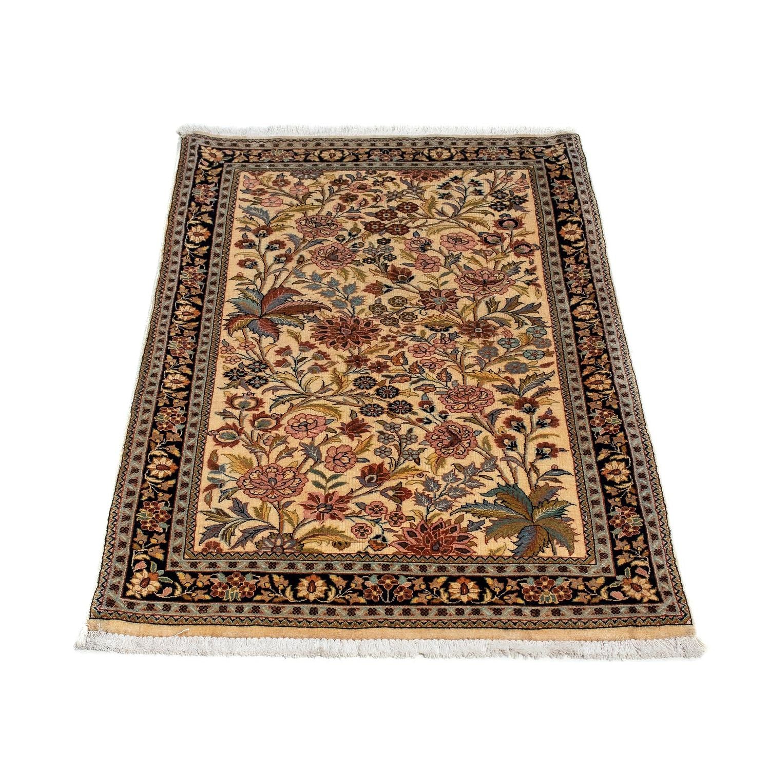 Tappeto Persero - Ghom - 113 x 68 cm - giallo senape