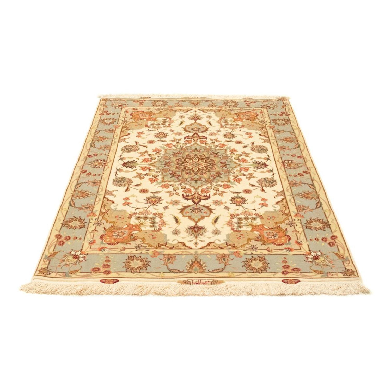 Tappeto Persero - Tabriz - Premio - 153 x 100 cm - beige