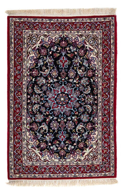 Tappeto Persero - Isfahan - Premio - 108 x 72 cm - rosso scuro