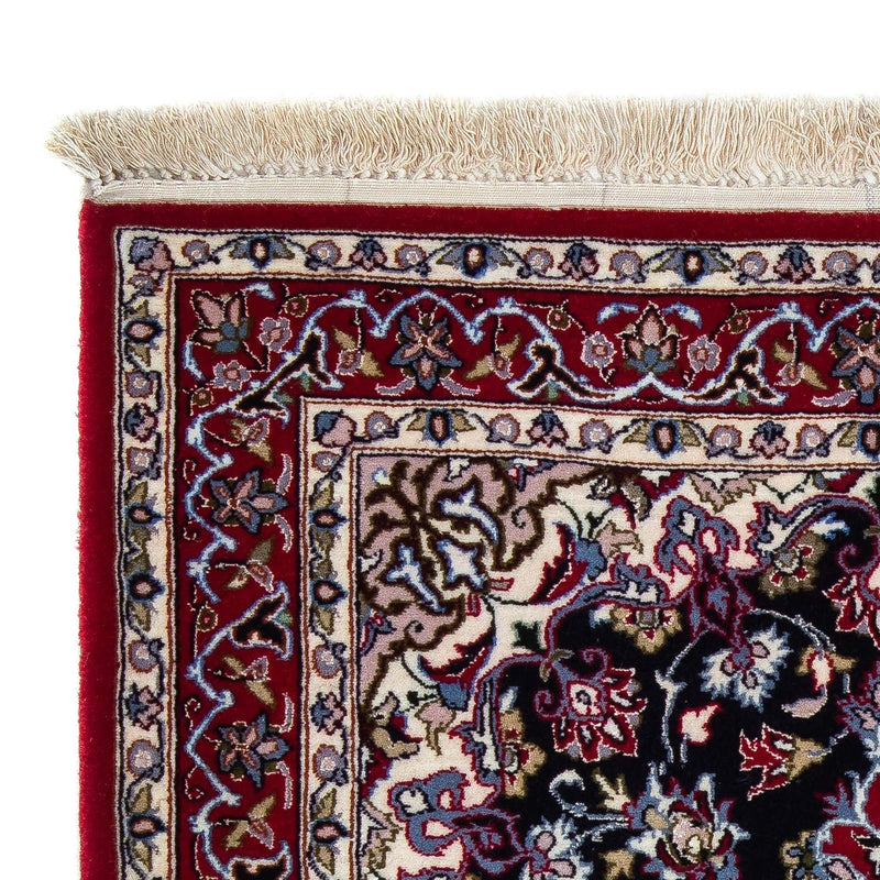 Tappeto Persero - Isfahan - Premio - 108 x 72 cm - rosso scuro