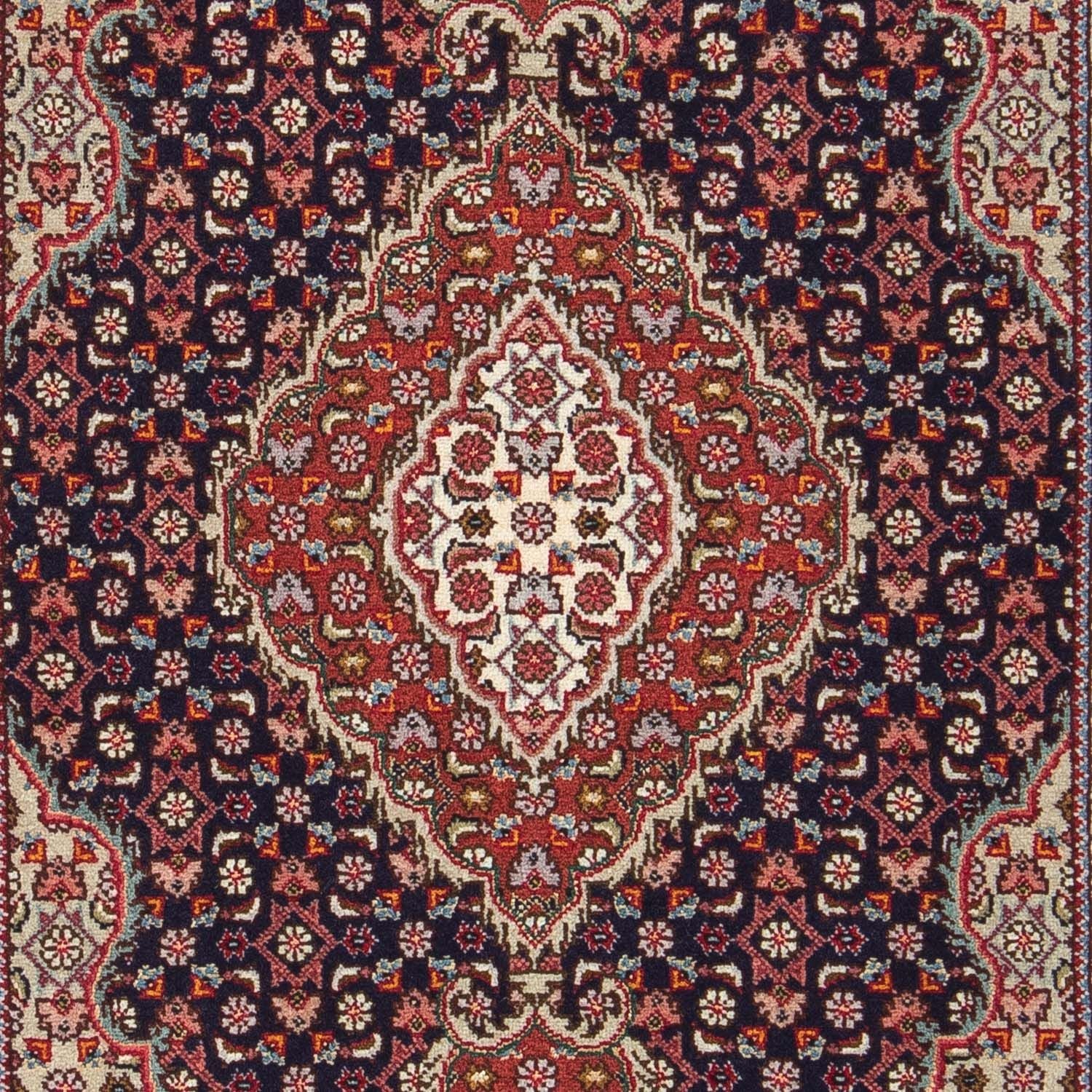 Tappeto Persero - Tabriz - Reale - 90 x 60 cm - blu scuro