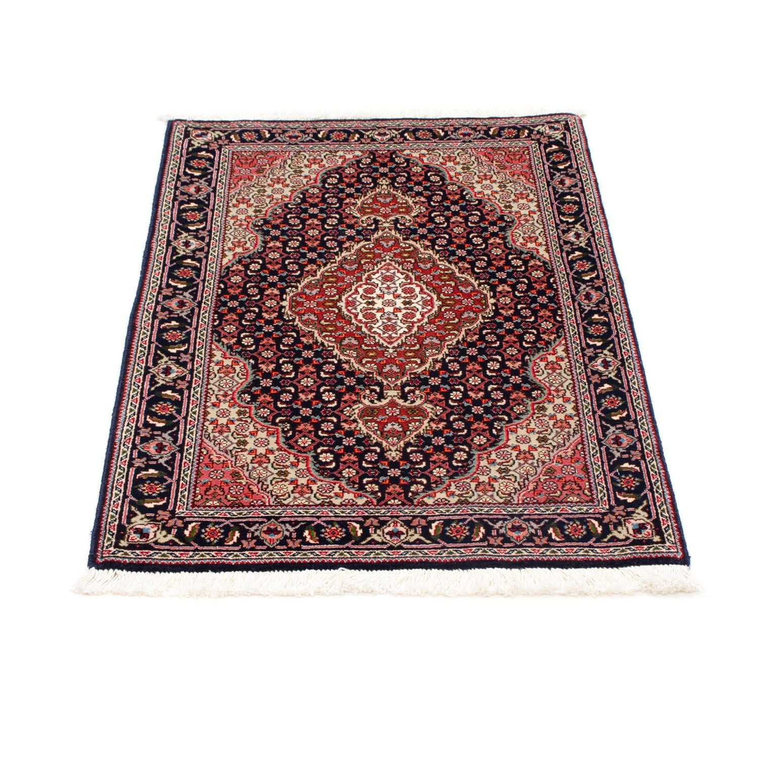 Tappeto Persero - Tabriz - Reale - 90 x 60 cm - blu scuro
