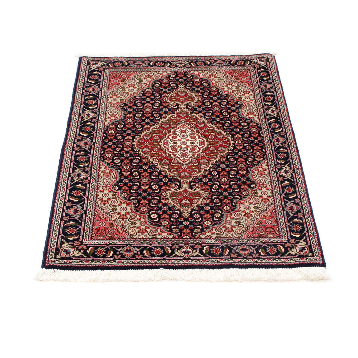 Tappeto Persero - Tabriz - Reale - 90 x 60 cm - blu scuro