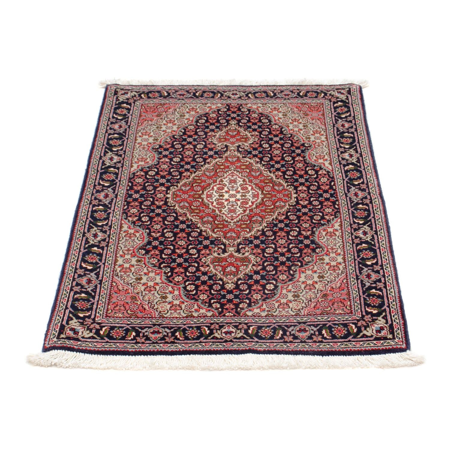 Tappeto Persero - Tabriz - Reale - 90 x 63 cm - blu scuro