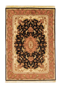 Tappeto Persero - Tabriz - Reale - 147 x 102 cm - blu scuro