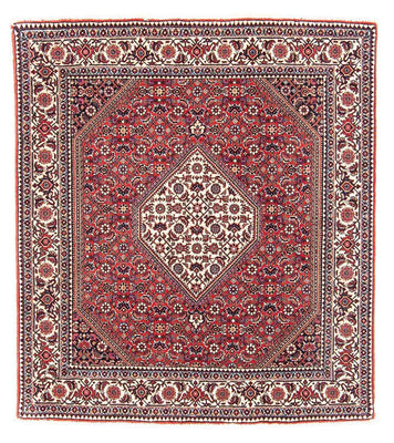 Tappeto Persero - Bidjar quadrato  - 115 x 101 cm - rosso