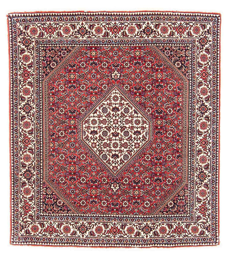 Tappeto Persero - Bidjar quadrato  - 115 x 101 cm - rosso