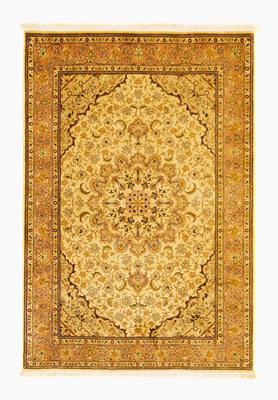 Tappeto Persero - Tabriz - Reale - 150 x 105 cm - beige