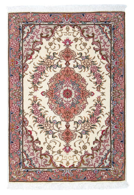 Tappeto Persero - Tabriz - Reale - 87 x 60 cm - beige