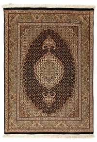 Tappeto Persero - Tabriz - Reale - 120 x 80 cm - blu scuro