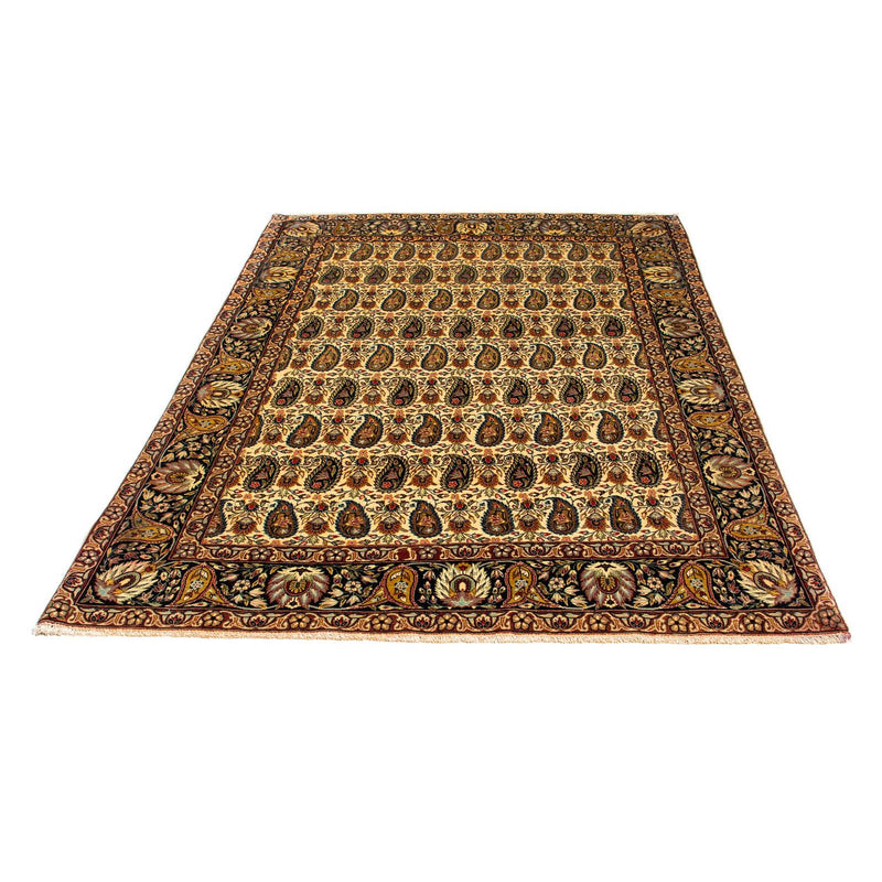 Tappeto di seta - Ghom seta - Premio - 195 x 135 cm - beige chiaro