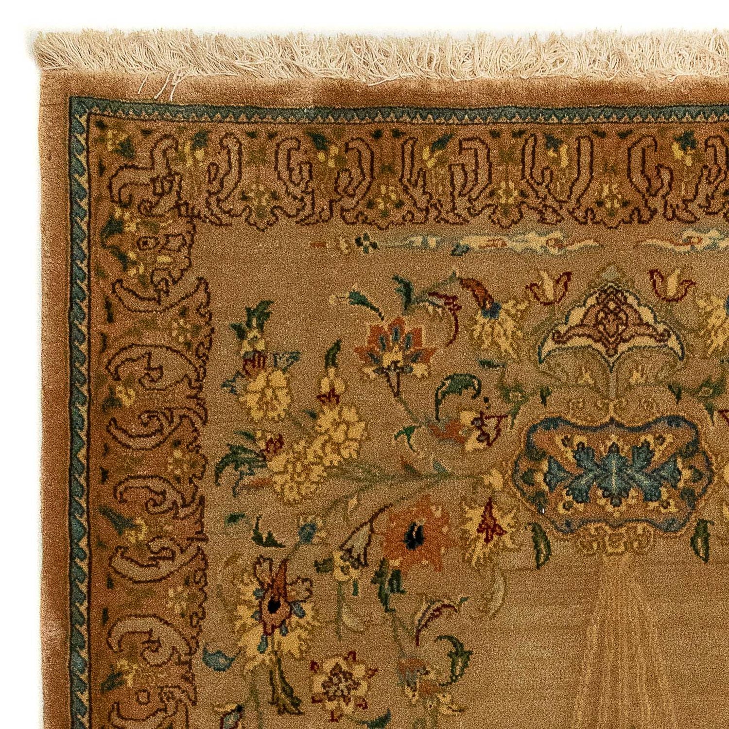 Tappeto Persero - Tabriz - Reale - 107 x 79 cm - marrone