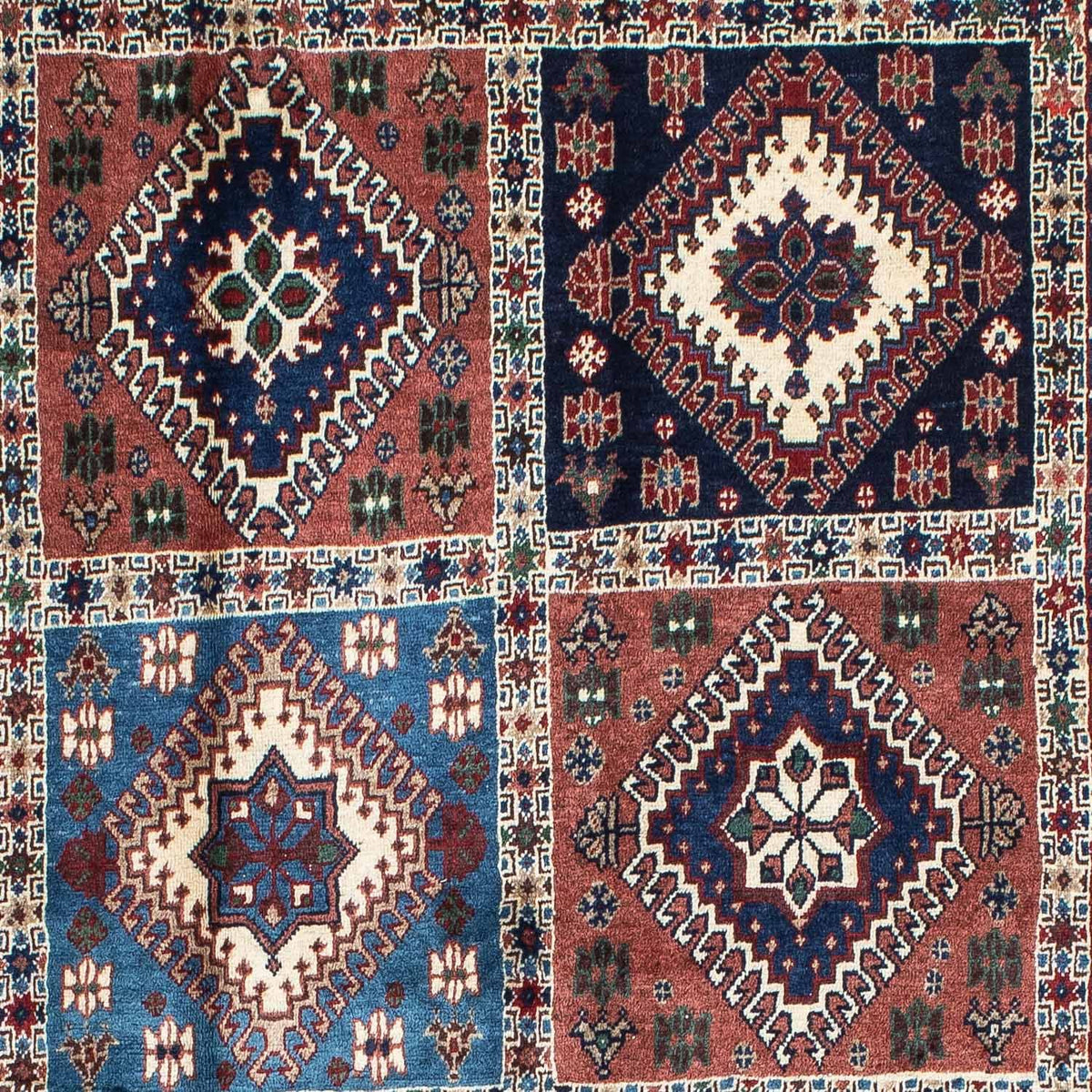 Tappeto corsia Tappeto Persero - Nomade - 189 x 99 cm - blu