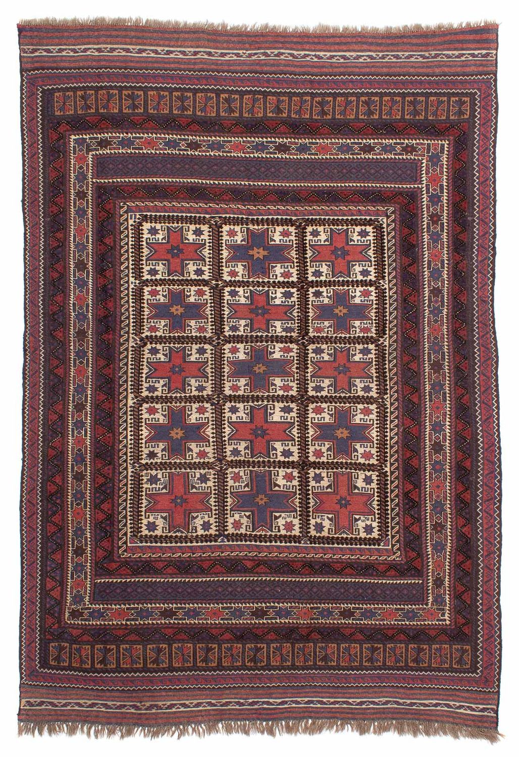 Tappeto Kelim - Orientale - 288 x 200 cm - marrone