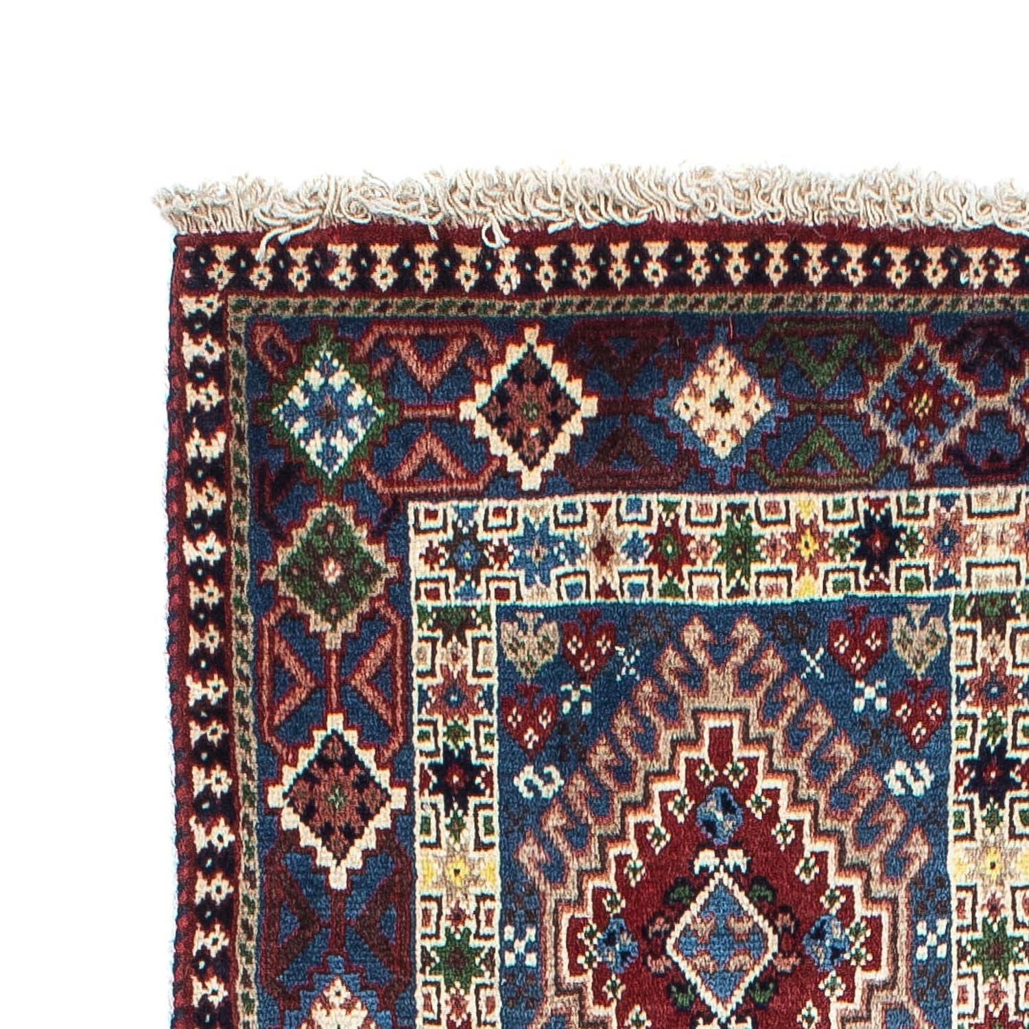 Tappeto corsia Tappeto Persero - Nomade - 203 x 81 cm - blu