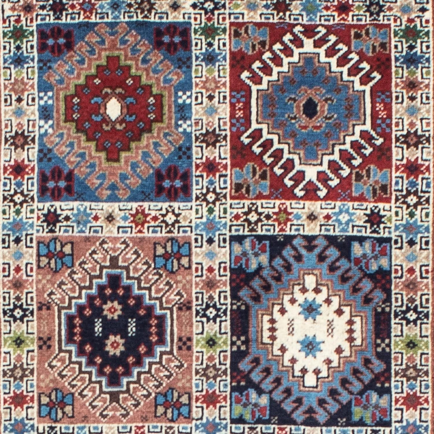 Tappeto corsia Tappeto Persero - Nomade - 198 x 78 cm - rosso chiaro