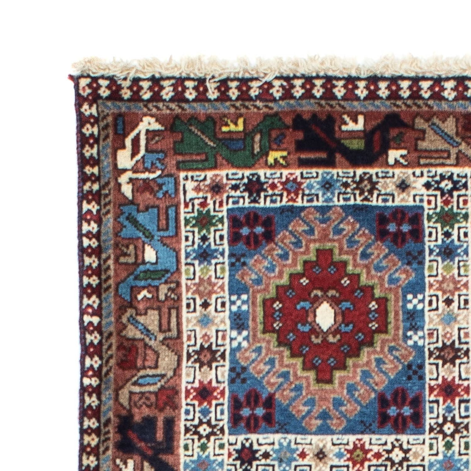 Tappeto corsia Tappeto Persero - Nomade - 198 x 78 cm - rosso chiaro