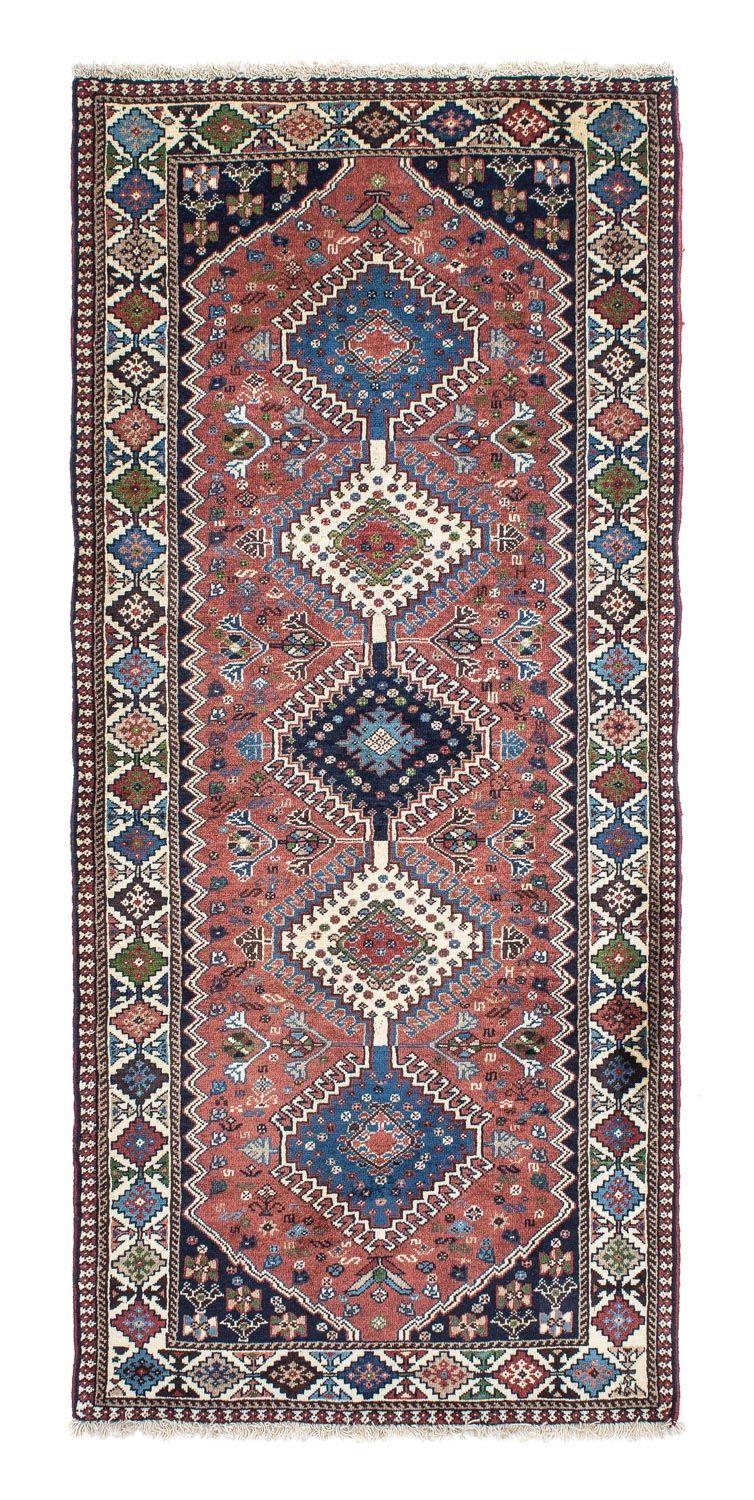 Tappeto corsia Tappeto Persero - Nomade - 205 x 78 cm - rosso chiaro