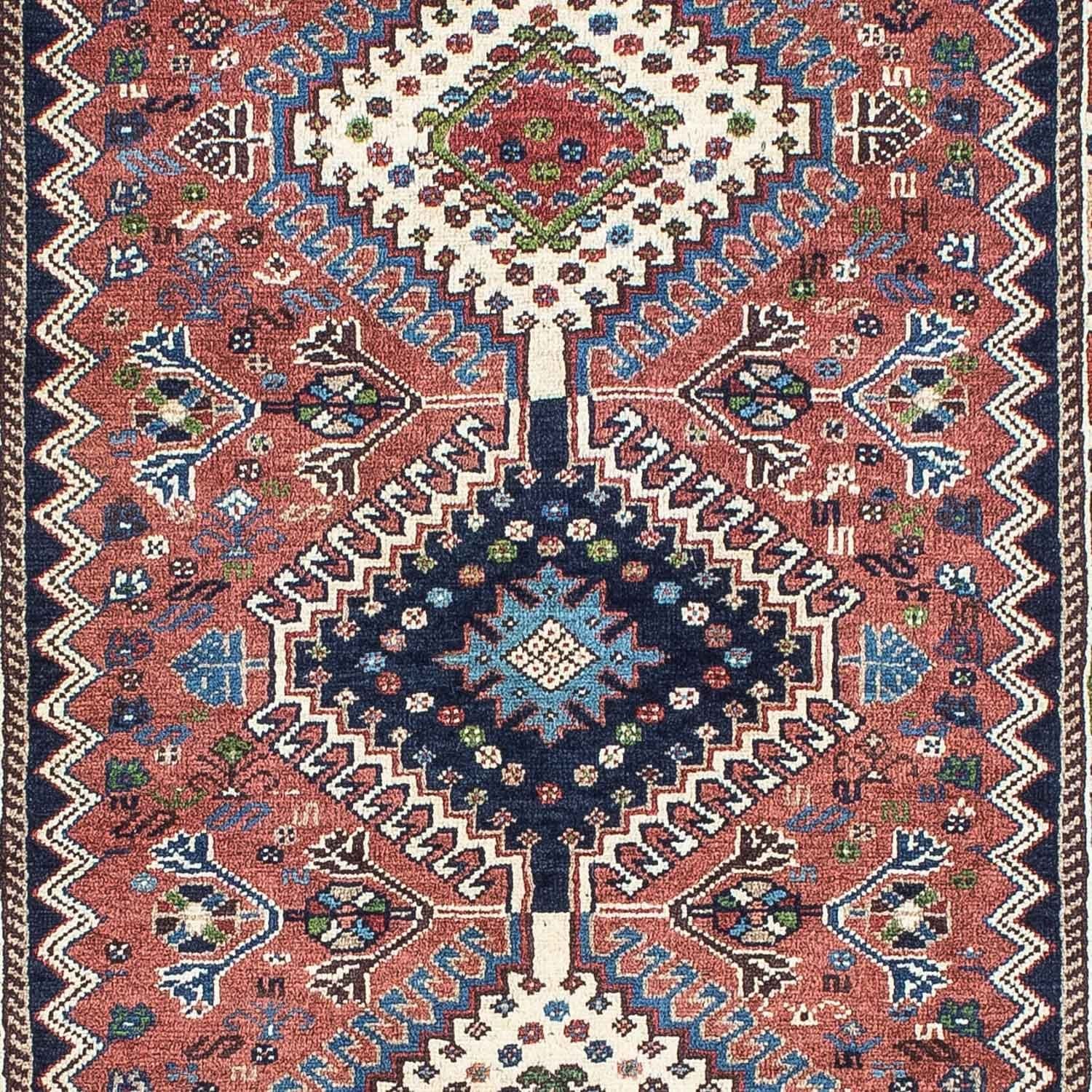 Tappeto corsia Tappeto Persero - Nomade - 205 x 78 cm - rosso chiaro