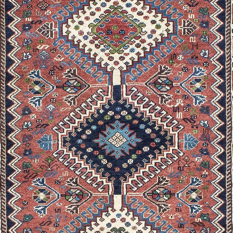 Tappeto corsia Tappeto Persero - Nomade - 205 x 78 cm - rosso chiaro