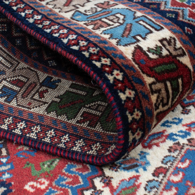 Tappeto corsia Tappeto Persero - Nomade - 205 x 78 cm - rosso chiaro