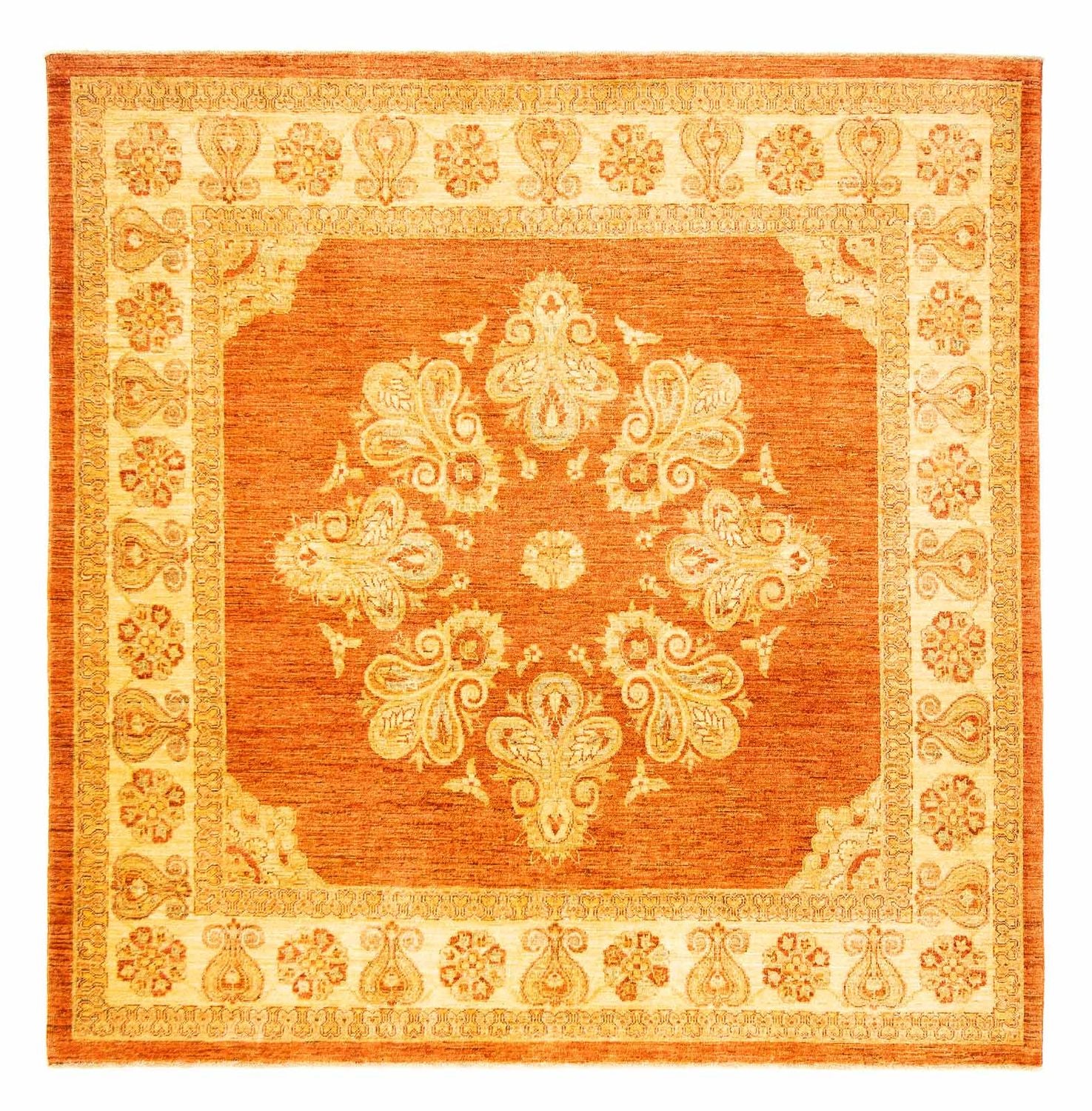 Tappeto Ziegler quadrato  - 205 x 202 cm - ruggine