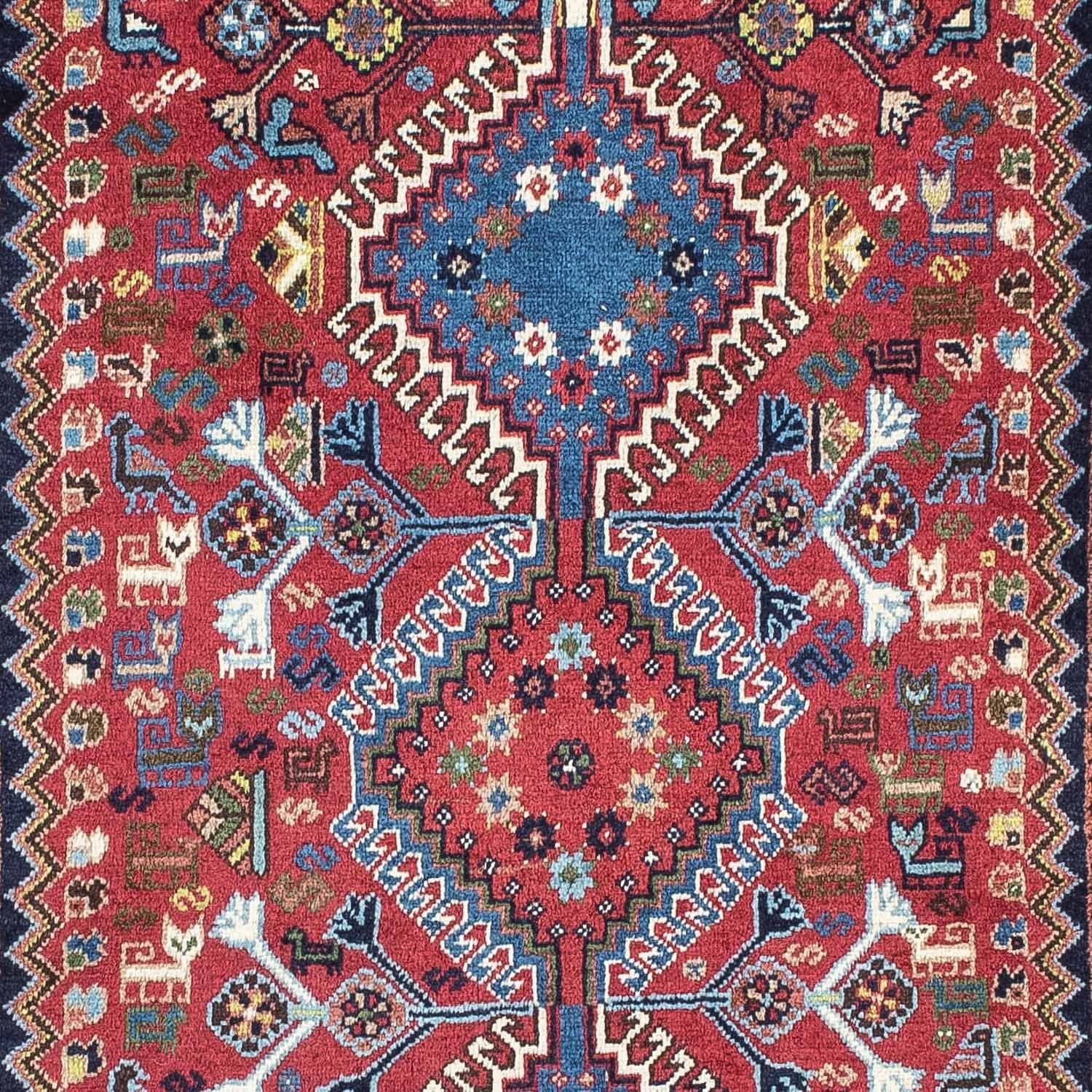 Tappeto corsia Tappeto Persero - Nomade - 197 x 82 cm - rosso