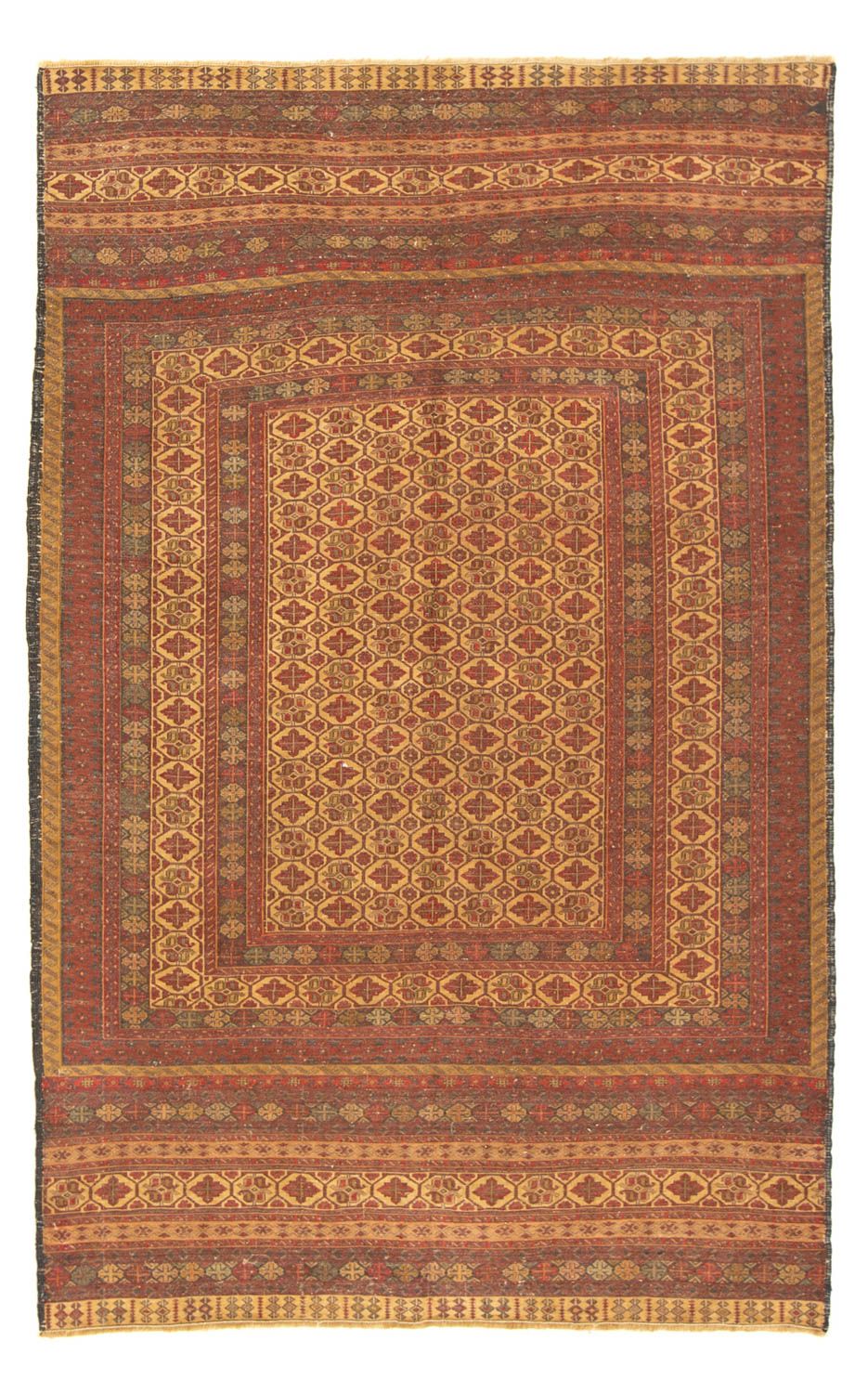 Tappeto Kelim - Orientale - 199 x 130 cm - multicolore