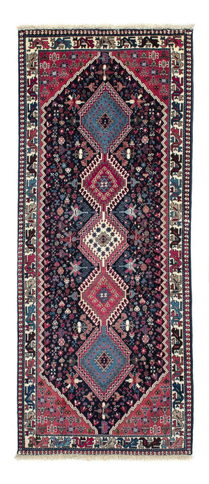 Tappeto corsia Tappeto Persero - Nomade - 203 x 83 cm - blu scuro