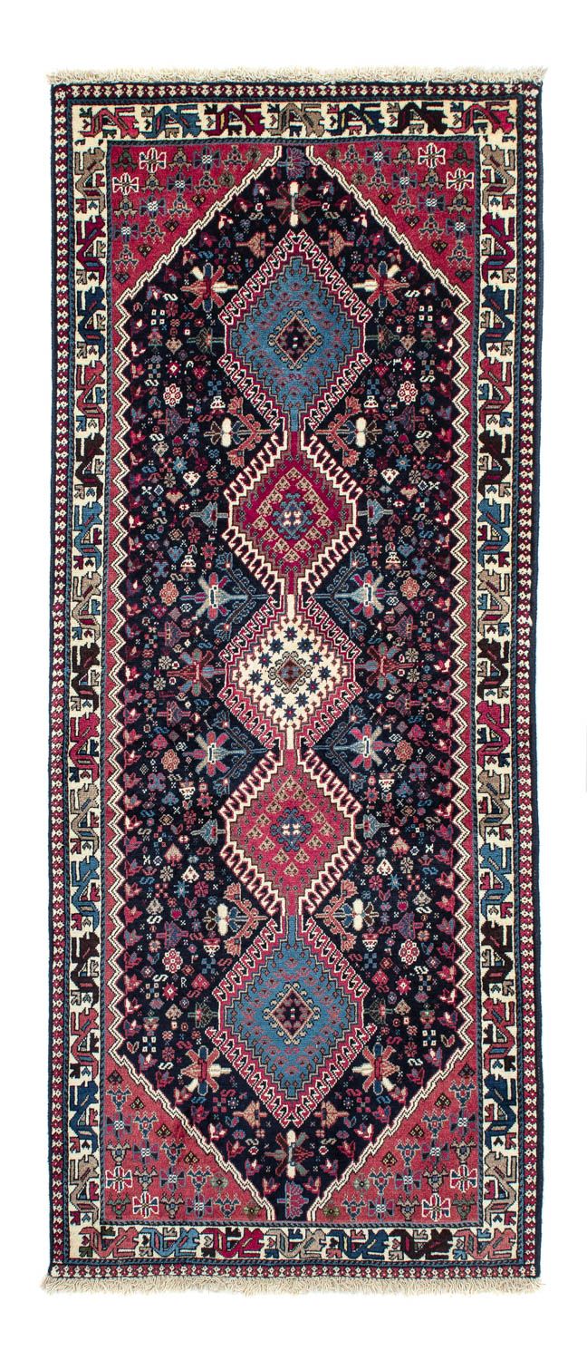 Tappeto corsia Tappeto Persero - Nomade - 203 x 83 cm - blu scuro