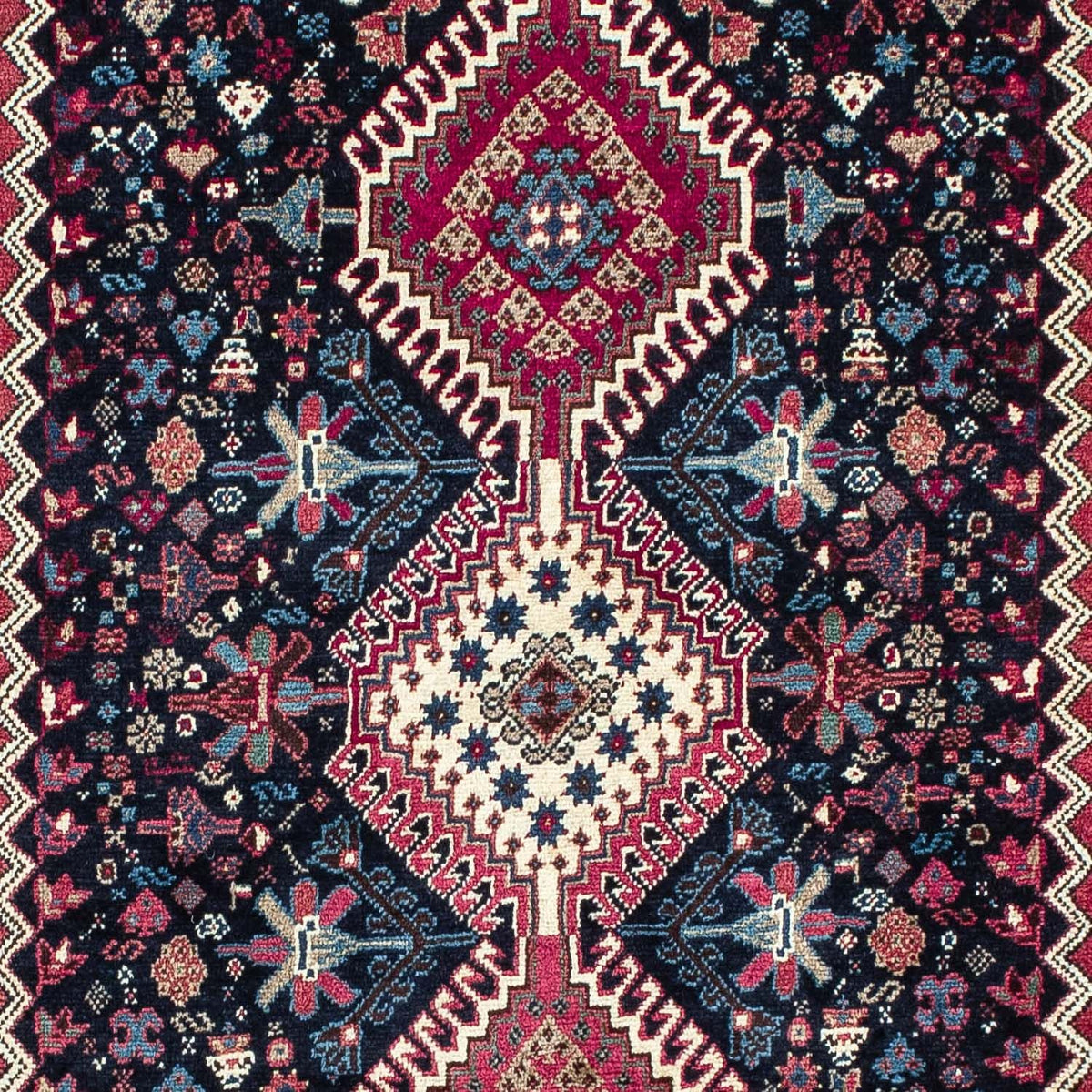 Tappeto corsia Tappeto Persero - Nomade - 203 x 83 cm - blu scuro