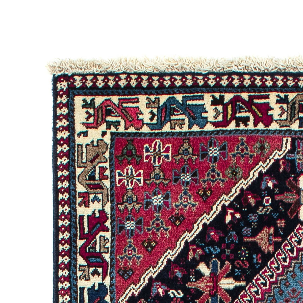 Tappeto corsia Tappeto Persero - Nomade - 203 x 83 cm - blu scuro