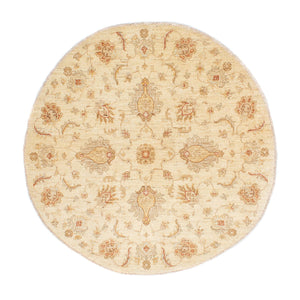 Tappeto Ziegler rotondo  - 150 x 148 cm - beige
