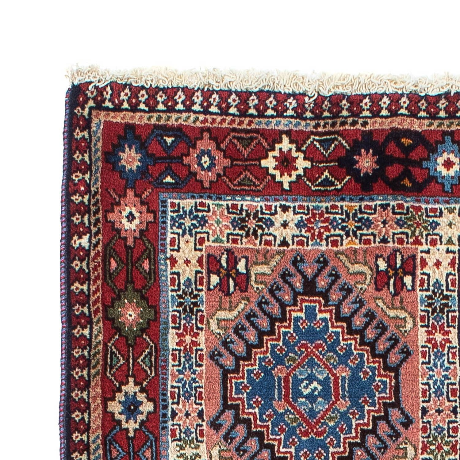 Tappeto corsia Tappeto Persero - Nomade - 197 x 81 cm - rosso chiaro
