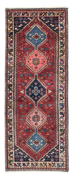 Tappeto corsia Tappeto Persero - Nomade - 197 x 80 cm - rosso scuro