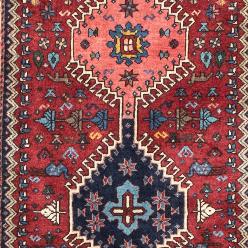 Tappeto corsia Tappeto Persero - Nomade - 197 x 80 cm - rosso scuro