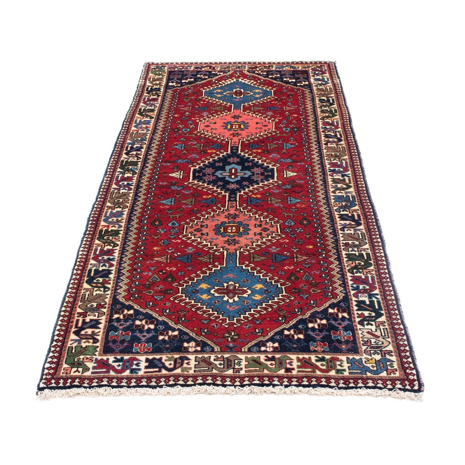 Tappeto corsia Tappeto Persero - Nomade - 197 x 80 cm - rosso scuro