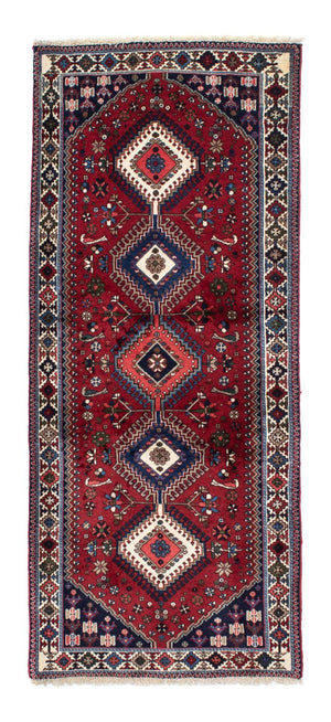Tappeto corsia Tappeto Persero - Nomade - 194 x 83 cm - rosso scuro