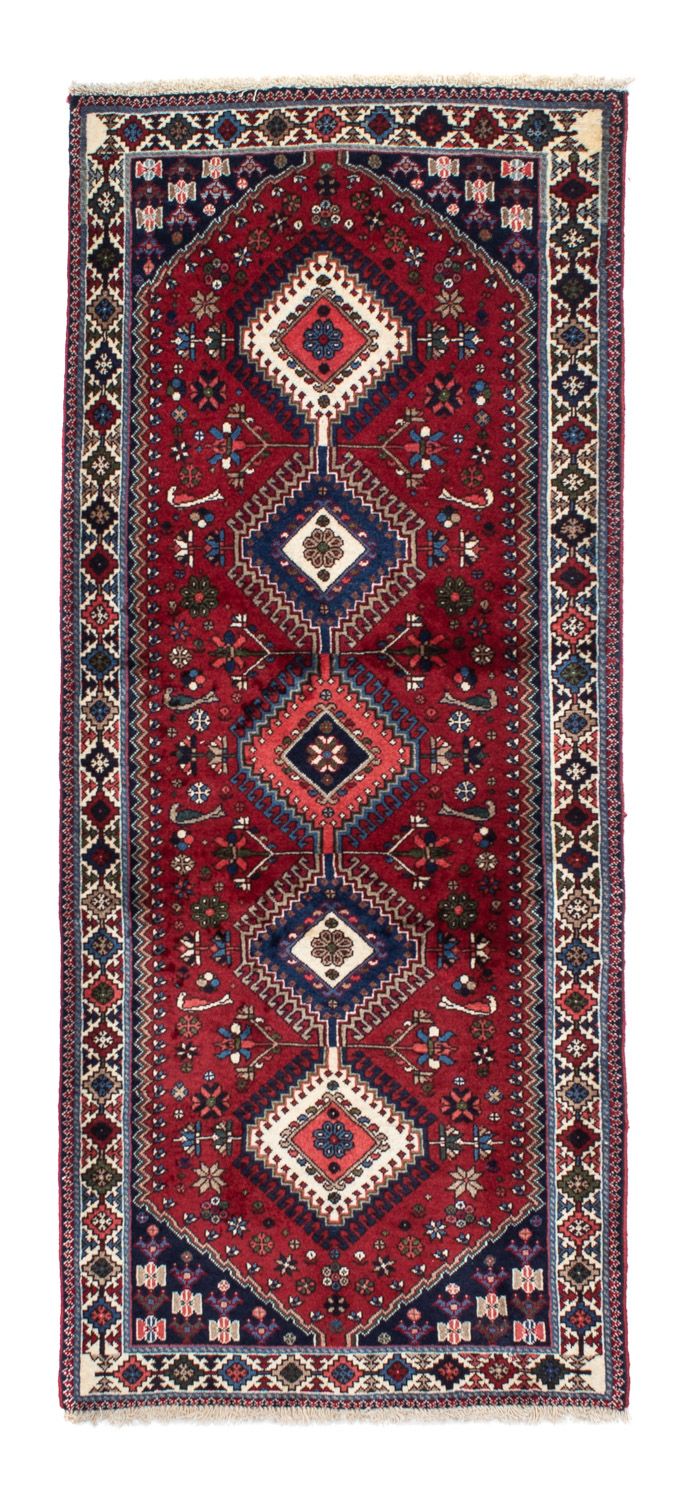 Tappeto corsia Tappeto Persero - Nomade - 194 x 83 cm - rosso scuro