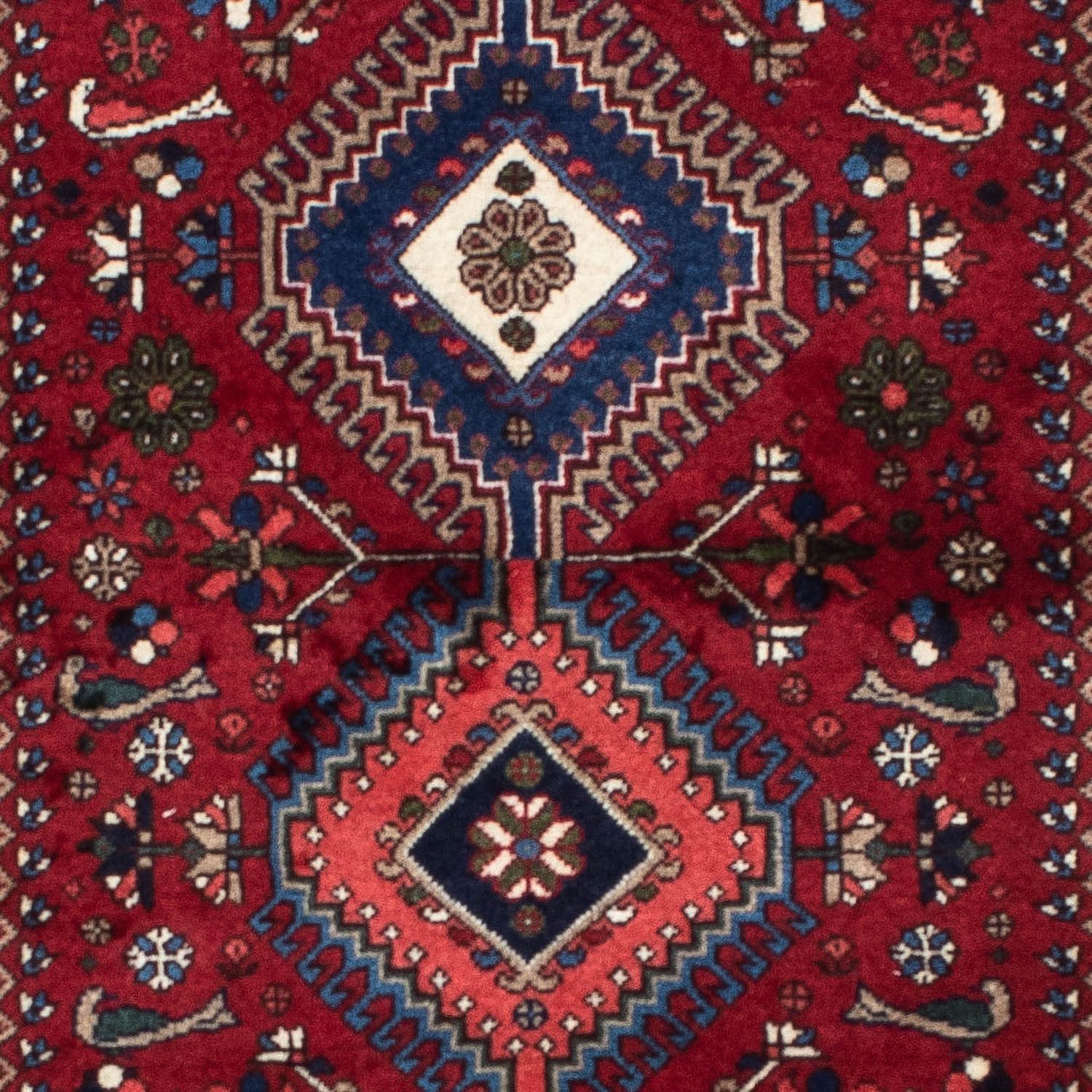 Tappeto corsia Tappeto Persero - Nomade - 194 x 83 cm - rosso scuro