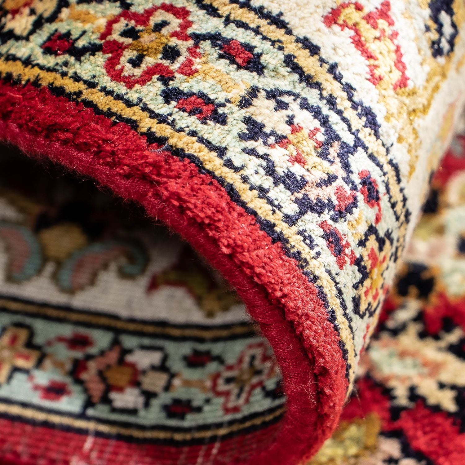 Tappeto Persero - Classico - 93 x 63 cm - rosso scuro
