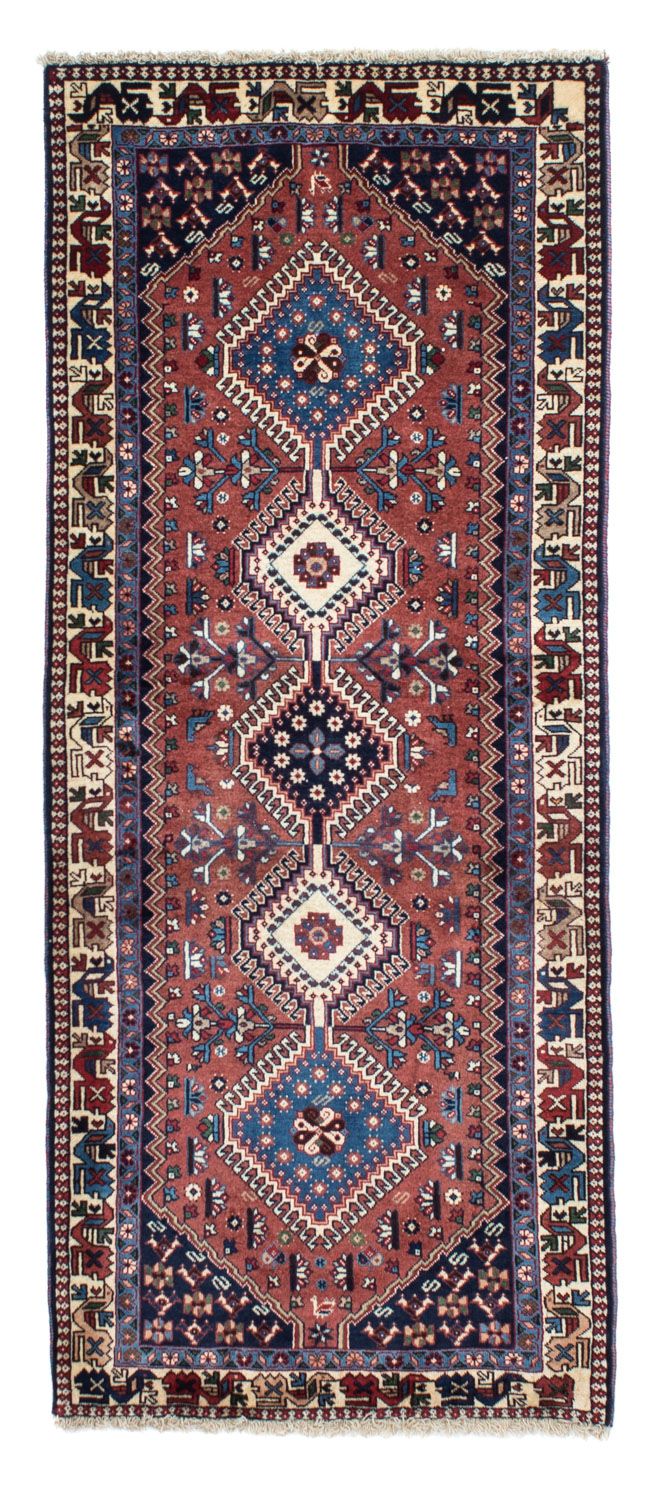 Tappeto corsia Tappeto Persero - Nomade - 202 x 83 cm - marrone