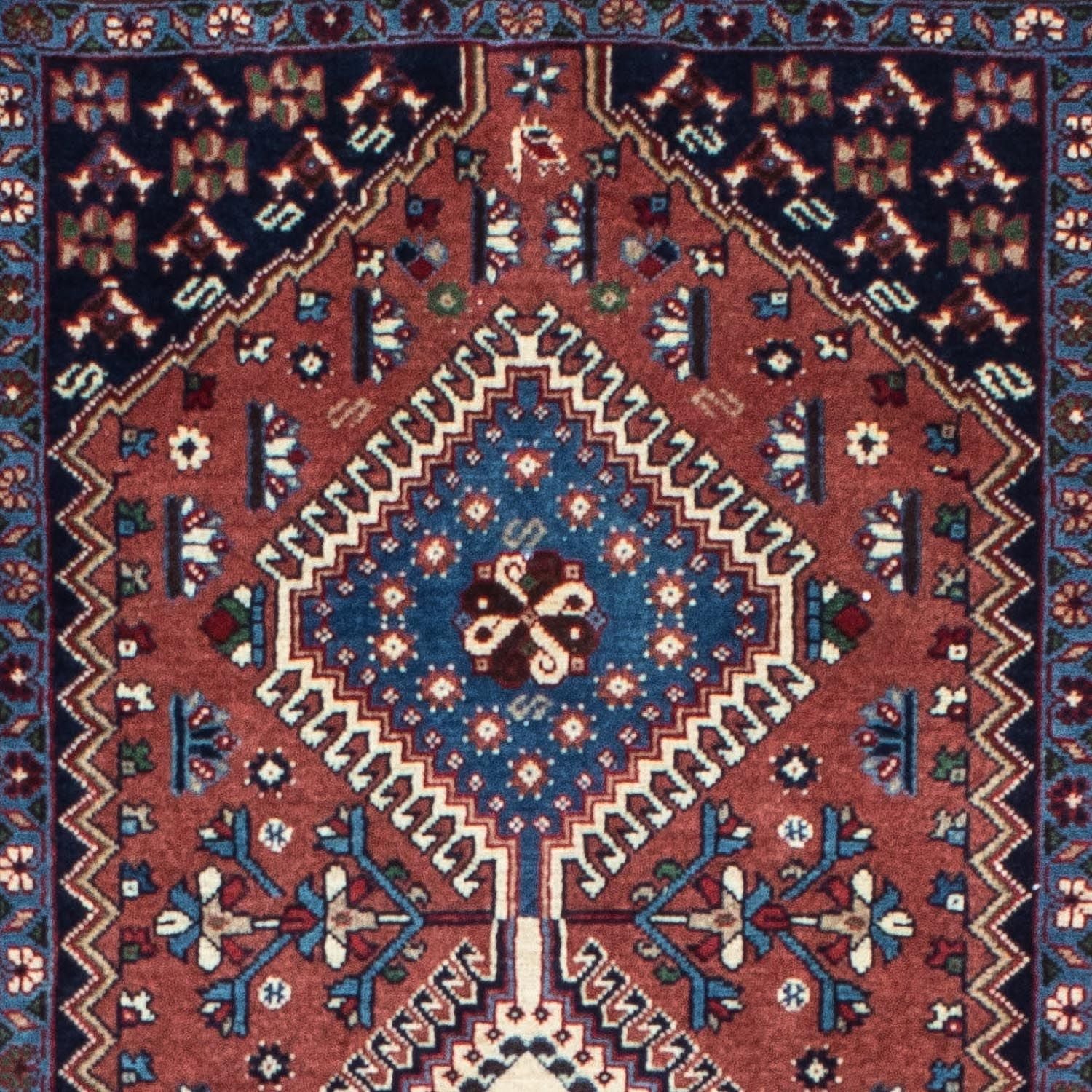 Tappeto corsia Tappeto Persero - Nomade - 202 x 83 cm - marrone