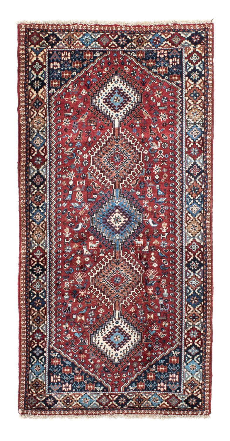 Tappeto corsia Tappeto Persero - Nomade - 194 x 90 cm - rosso