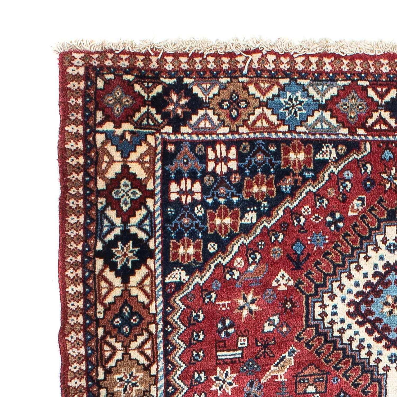 Tappeto corsia Tappeto Persero - Nomade - 194 x 90 cm - rosso