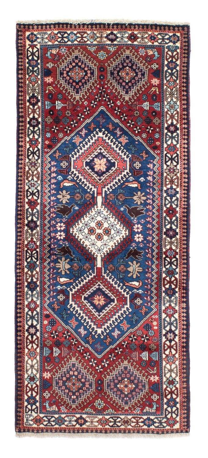 Tappeto corsia Tappeto Persero - Nomade - 195 x 80 cm - rosso scuro