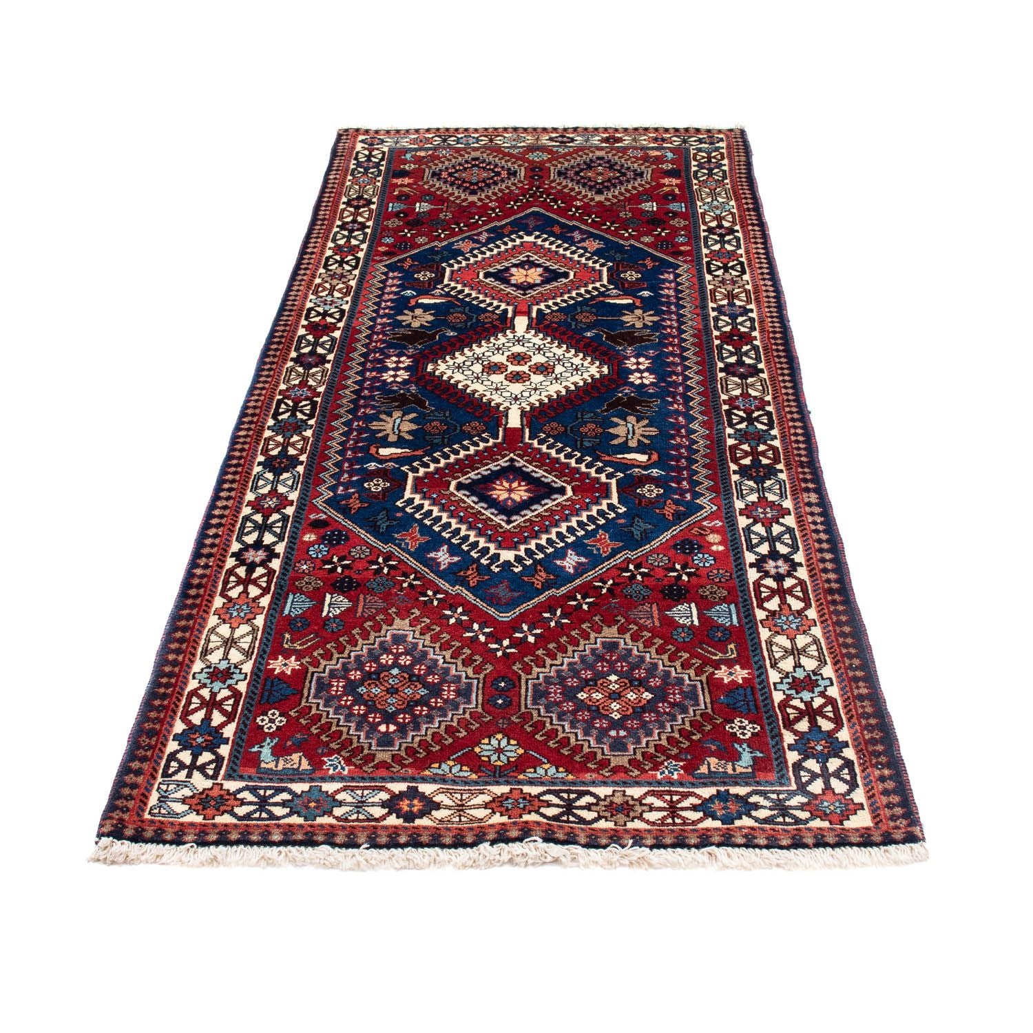 Tappeto corsia Tappeto Persero - Nomade - 195 x 80 cm - rosso scuro