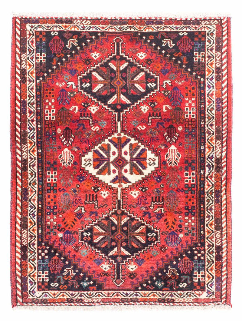 Tappeto Persero - Nomade - 153 x 120 cm - rosso scuro